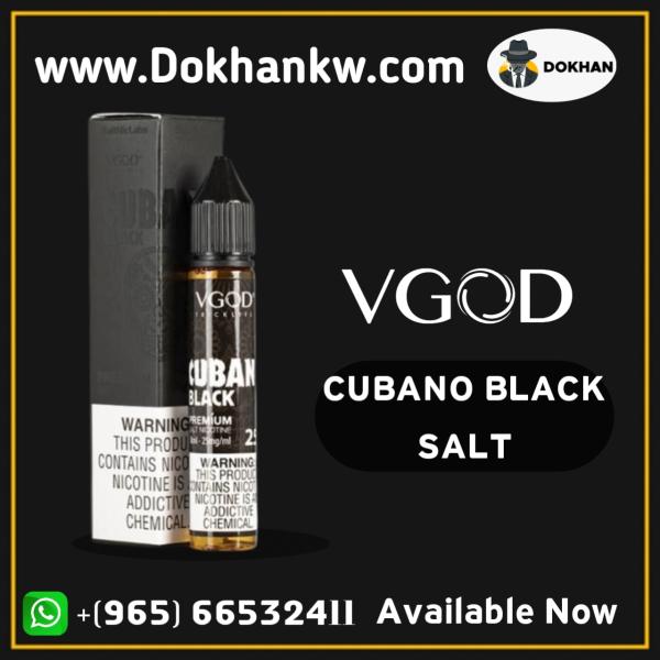 VGOD CUBANO BLACK SALT